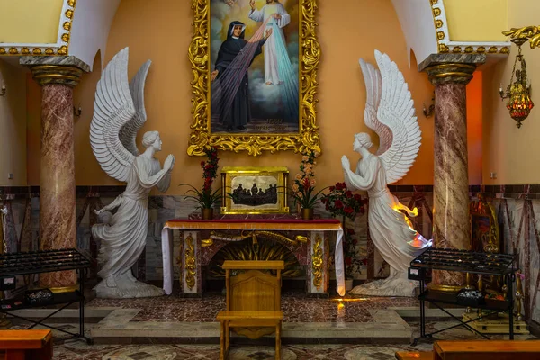 Lichen Stary Grande Pologne Mai 2016 Riche Intérieur Église Paroissiale — Photo