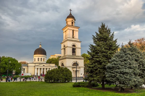 Chisinau Kishinev República Moldávia Abril 2016 Vista Catedral Cristo Natividade — Fotografia de Stock