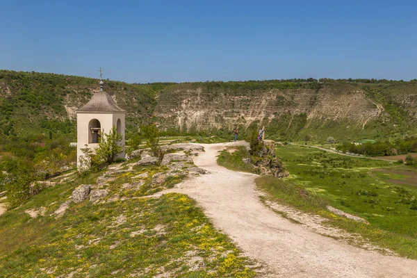 Orheiul Vechi Trebujeni Republic Moldova May 2016 View Mary Church — 스톡 사진