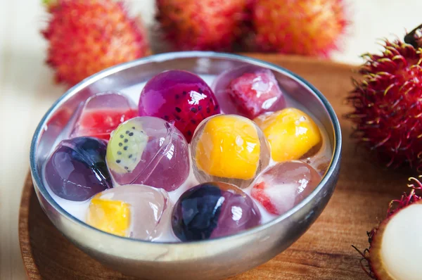 Fruit jelly color — Stock Photo, Image