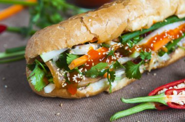 Vietnam ünlü sandviç