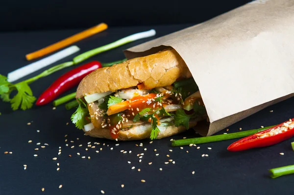 Panino famoso vietnamita — Foto Stock