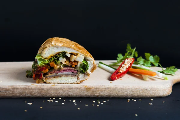 Vietnam ünlü sandviç — Stok fotoğraf