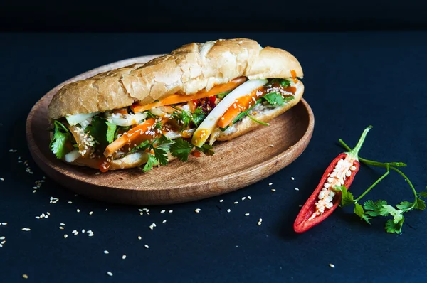 Sandwich famoso vietnamita Imágenes De Stock Sin Royalties Gratis