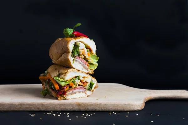 Sandwich famoso vietnamita Imágenes De Stock Sin Royalties Gratis