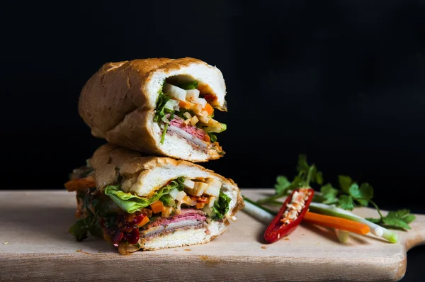 Vietnam ünlü sandviç — Stok fotoğraf