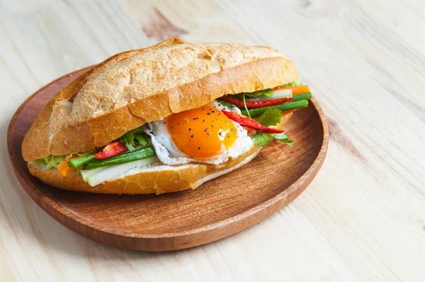 Vietnamese famous sandwich — Stock Photo, Image