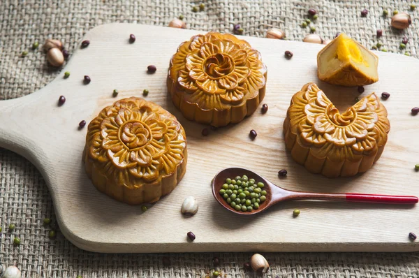 Traditional moon cakes — Stock Photo, Image