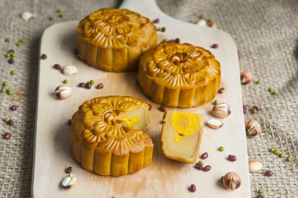 Pasteles de luna tradicionales — Foto de Stock