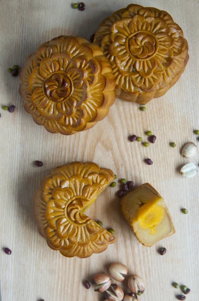 Traditional moon cakes — Stock Photo, Image