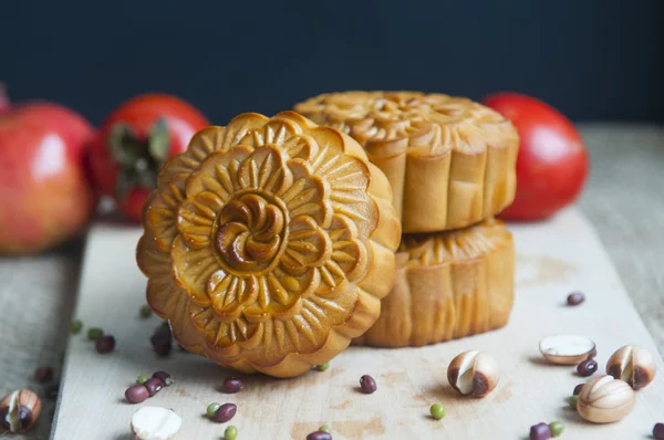 Pasteles de luna tradicionales —  Fotos de Stock