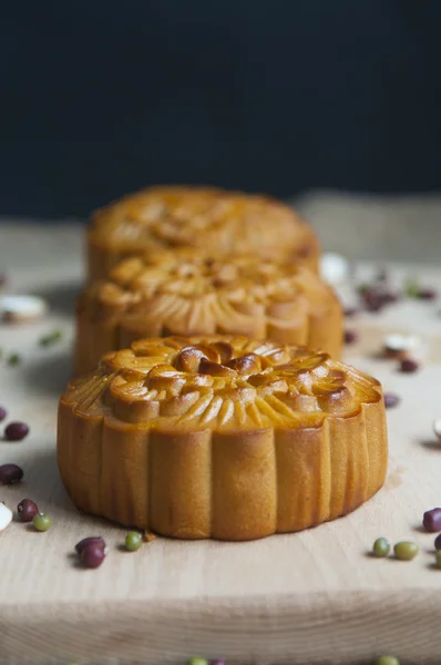 Traditionella måne kakor — Stockfoto