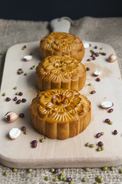 Pasteles de luna tradicionales — Foto de Stock