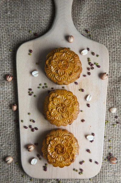 Traditional moon cakes — Stock Photo, Image