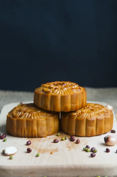 Gâteaux de lune traditionnels — Photo