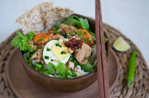 Tagliatella Vietnamita Quang Cucina Tradizionale Vietnamita — Foto Stock