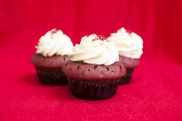 Red velvet cupcake — Stock Photo, Image