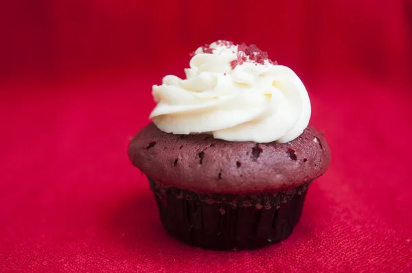 Red velvet cupcake — Stock Photo, Image