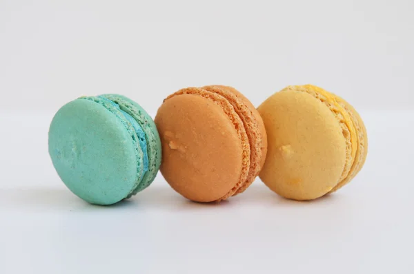 Farbenfrohe Macarons — Stockfoto