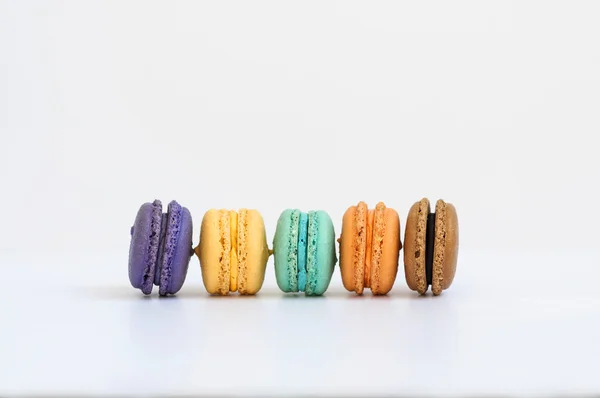 Farbenfrohe Macarons — Stockfoto