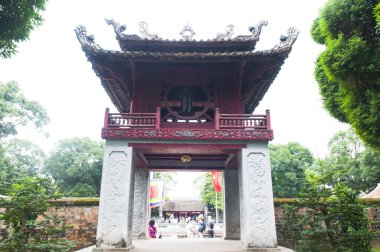 Van Mieu Hanoi - Vietnam sermaye sembolüdür