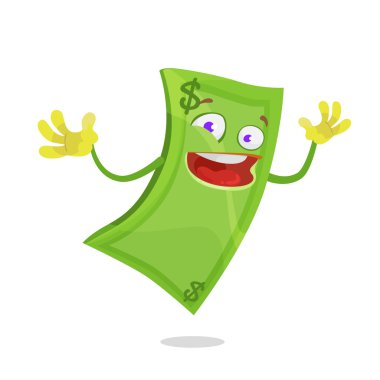 çizgi film karakteri yeşil komik Doları