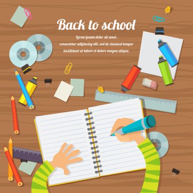 Okulun arka planına