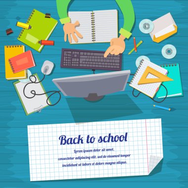 Okulun arka planına