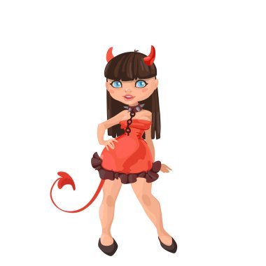 Halloween cadı kız