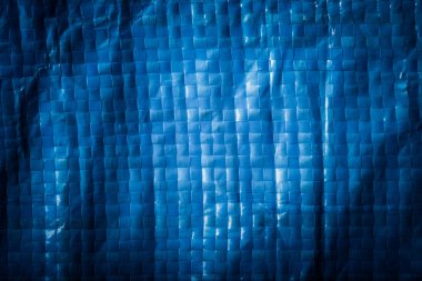 Kareli kumaş dokulu yüzey. Tonda