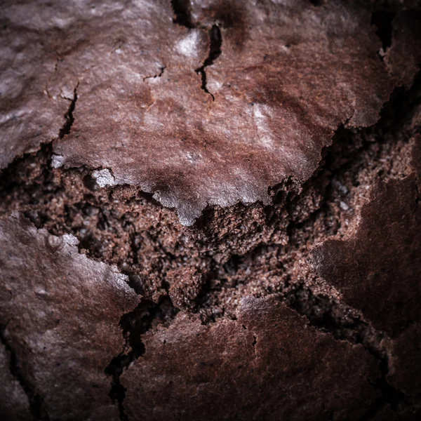 Csokoládétorta ehető háttér textúra. Tónusú — Stock Fotó