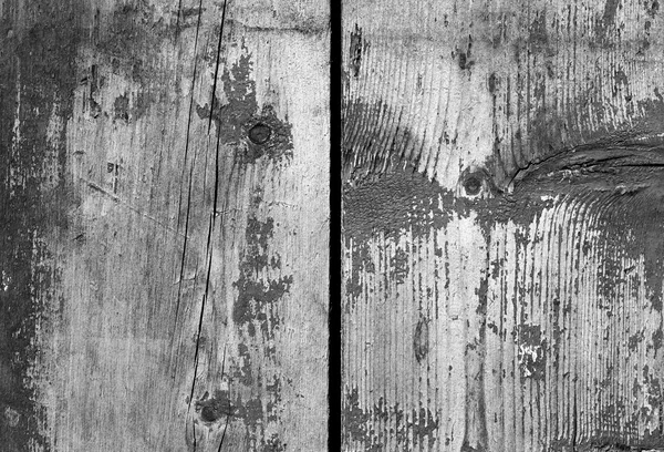 Achtergrond van oude houten planken met sporen van verf. Toned — Stockfoto