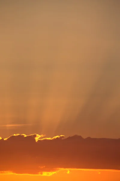 Clouds on the sky in sunset time — Stock Photo, Image