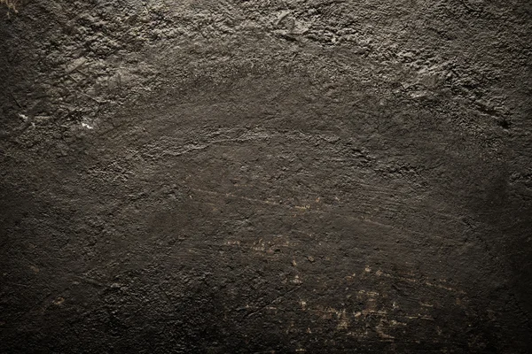 Eski dökme demir tava alt. Tonda — Stok fotoğraf