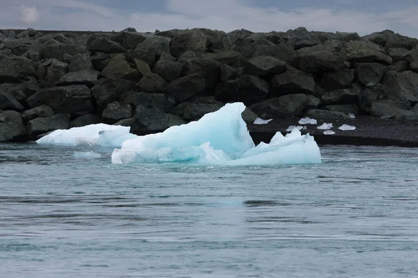 Icebergs Jokulsarlon Glacier Iceland — Stock Photo, Image