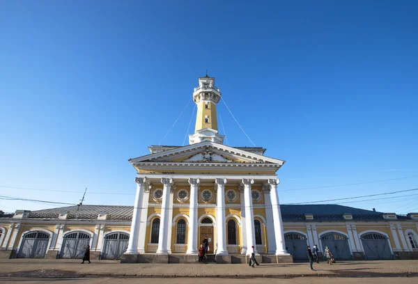 Fire tower in Kostroma city in Russia — Stock Photo, Image