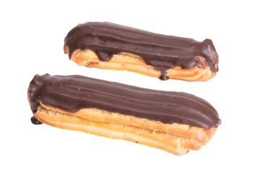 Beyaz arka plan üzerinde izole pasta