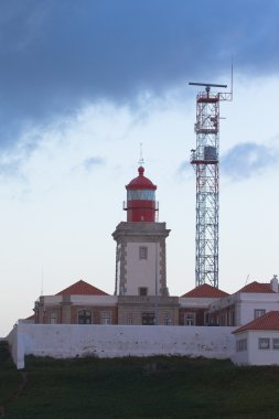 Roca cape deniz feneri Portekiz, Batı Avrupa (Ca'nın çoğu noktası