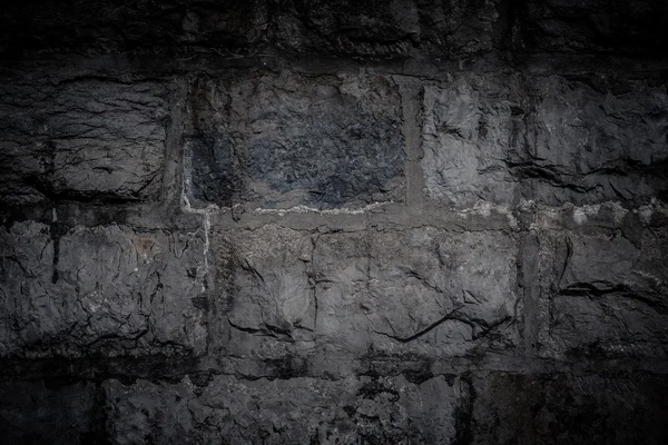 Natural stones are folded in wall. Background. — Stock Photo, Image