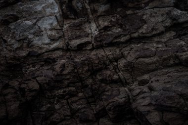 Doğal Taşlar duvarında katlanır. Arka plan.