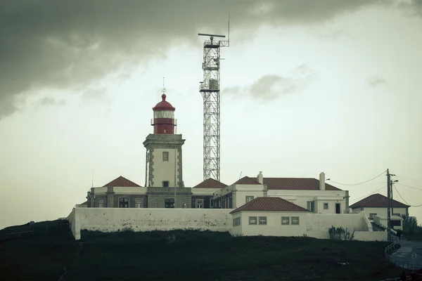 ポルトガルのロカの岬の灯台は西ヨーロッパ (カリフォルニア州のほとんどのポイント — ストック写真