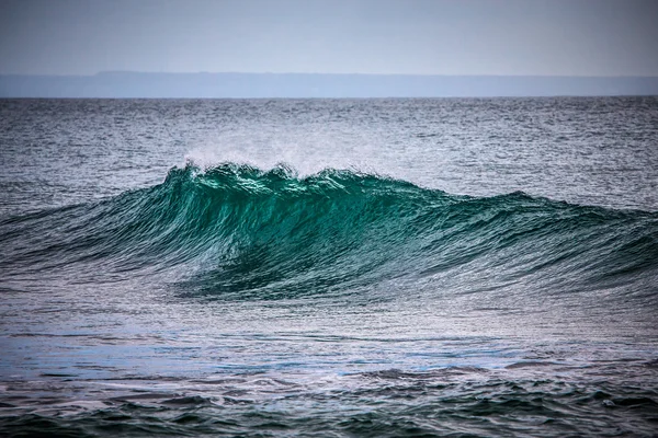 Onda oceânica em queda — Fotografia de Stock