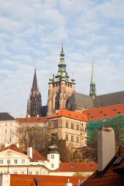 Stadtansicht von Prag, der Hauptstadt der Tschechischen Republik, Ansicht von — Stockfoto