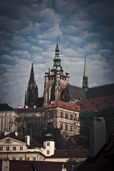 Stadtansicht von Prag, der Hauptstadt der Tschechischen Republik, Ansicht von — Stockfoto