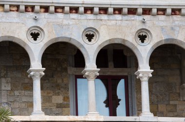 balkon ve pencere eski kalede