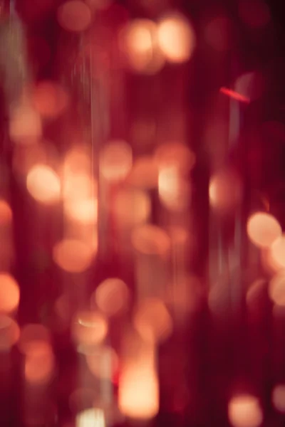 Desfocado abstrato vermelho natal fundo — Fotografia de Stock