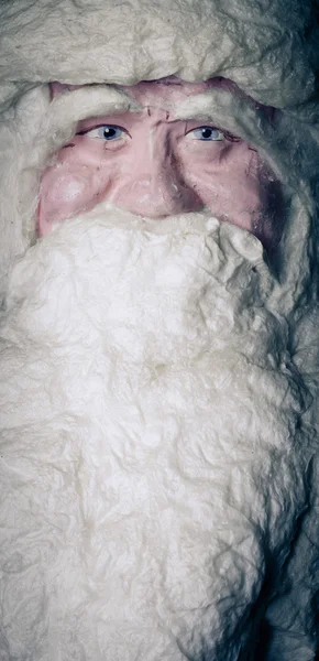 Portret zabawka Santa Claus. Pionowe — Zdjęcie stockowe