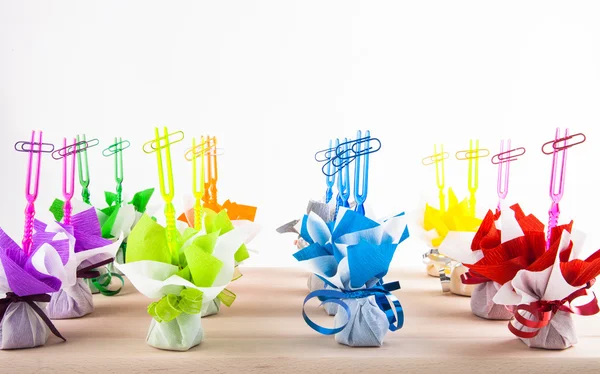 Fotoğraf düğün tablo misafirlere ikramı. Çok renkli