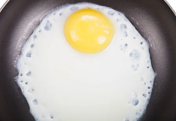 Huevos revueltos en una sartén —  Fotos de Stock