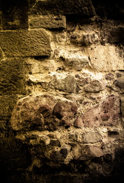 Тло старої кам'яної стіни. Тонований — стокове фото